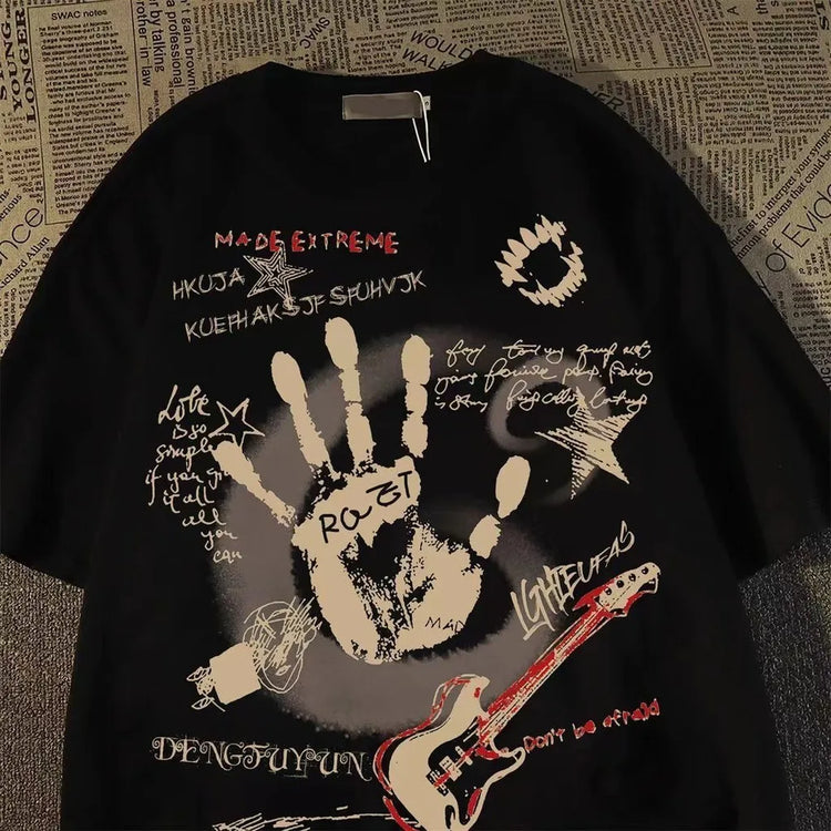 Vintage Cartoon T Shirt cartoon print