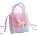 Unicorn Plush Mini Crossbody Bag for Girls