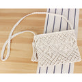 Tassel Woven Handbag – Retro Summer Beach Bag