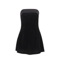 Backless One-Shoulder Strapless Dress