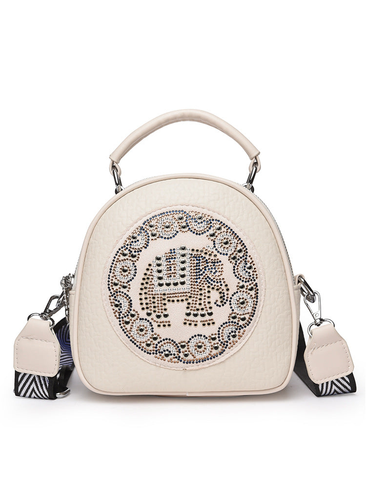 Multi-Layer Vintage Tote Bag – Large Capacity Crossbody