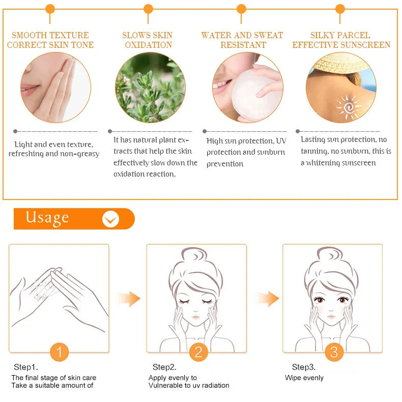 SPF90 Whitening Sunscreen – Face & Body Sun Protection