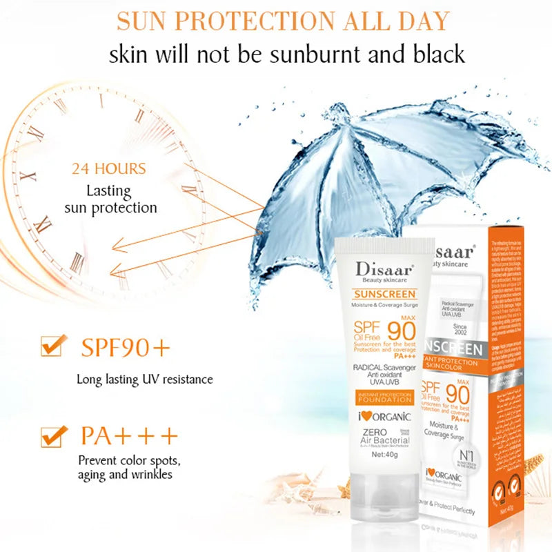 SPF90 Whitening Sunscreen – Face & Body Sun Protection