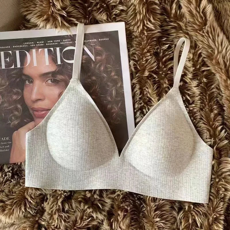 Adjustable Support Gathering Bra – Beautiful Back Design