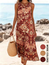 Bohemian Floral Sundress floral print