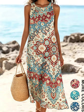 Bohemian Floral Sundress floral print