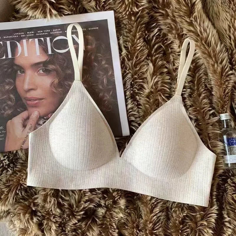 Adjustable Support Gathering Bra – Beautiful Back Design