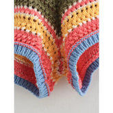 Striped Knit Set colorful design