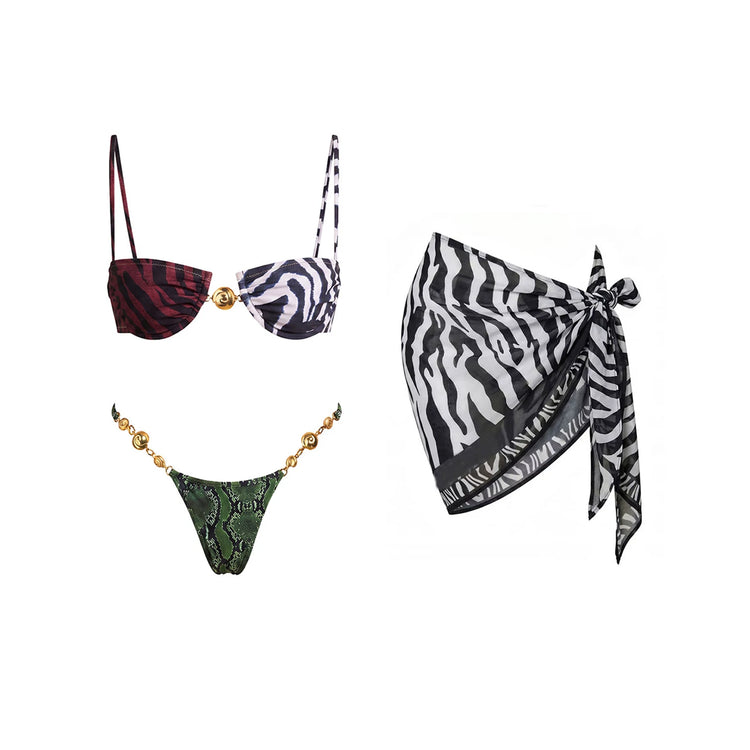 3 Piece Bikini Set summer style