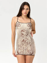 See Through Mini Dress art print