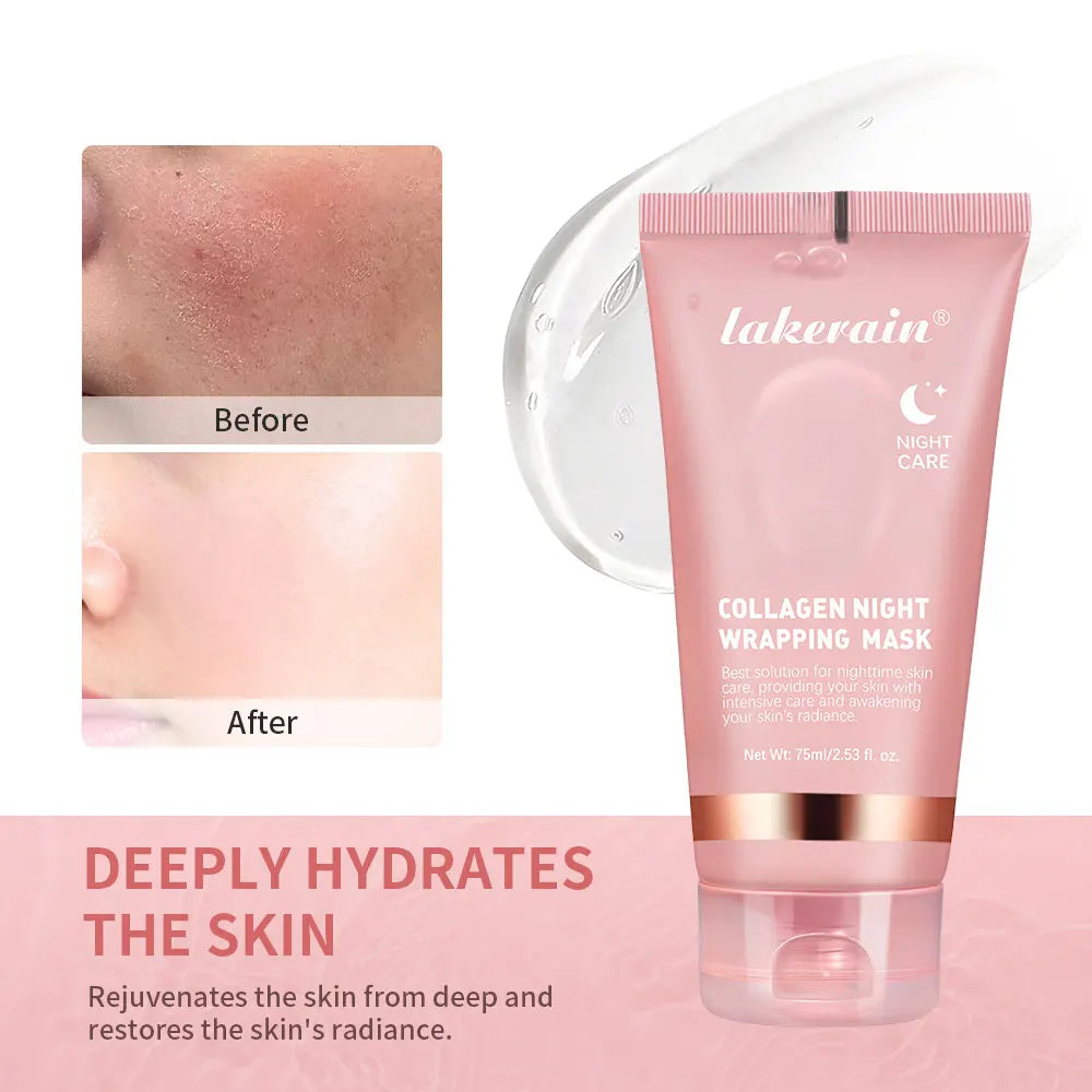 Collagen Peel-Off Face Mask – Anti-Wrinkle Overnight Treatment