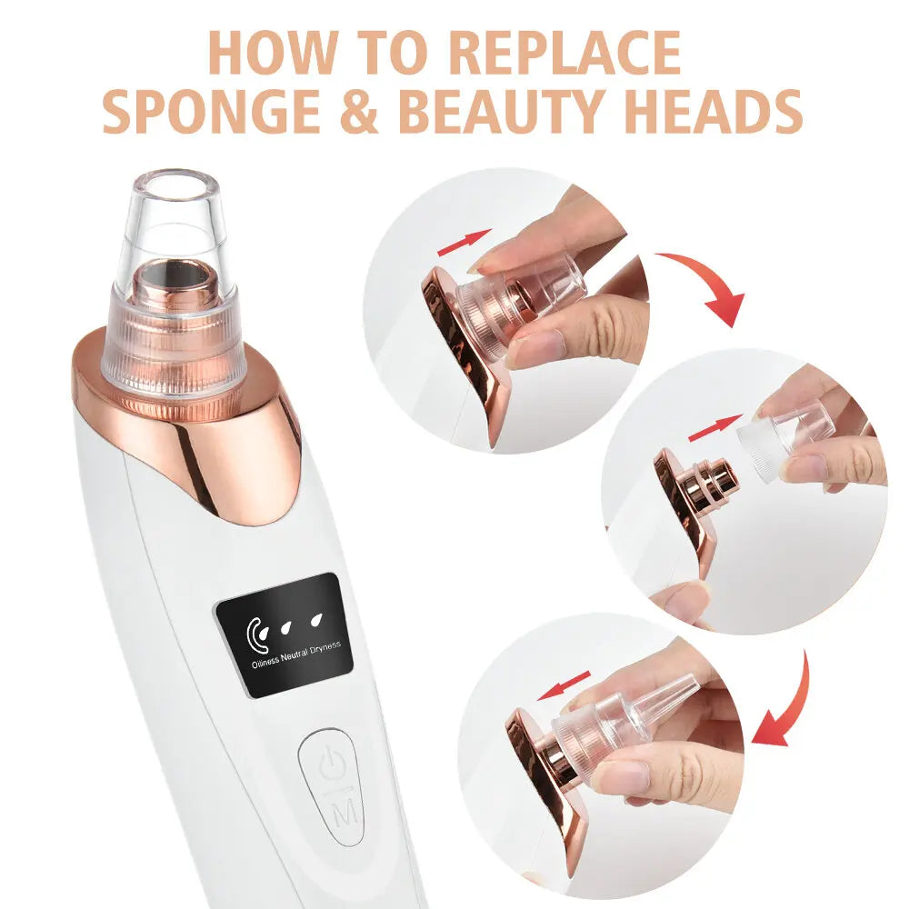 Electric Blackhead Remover – Pore Cleaner & Extractor