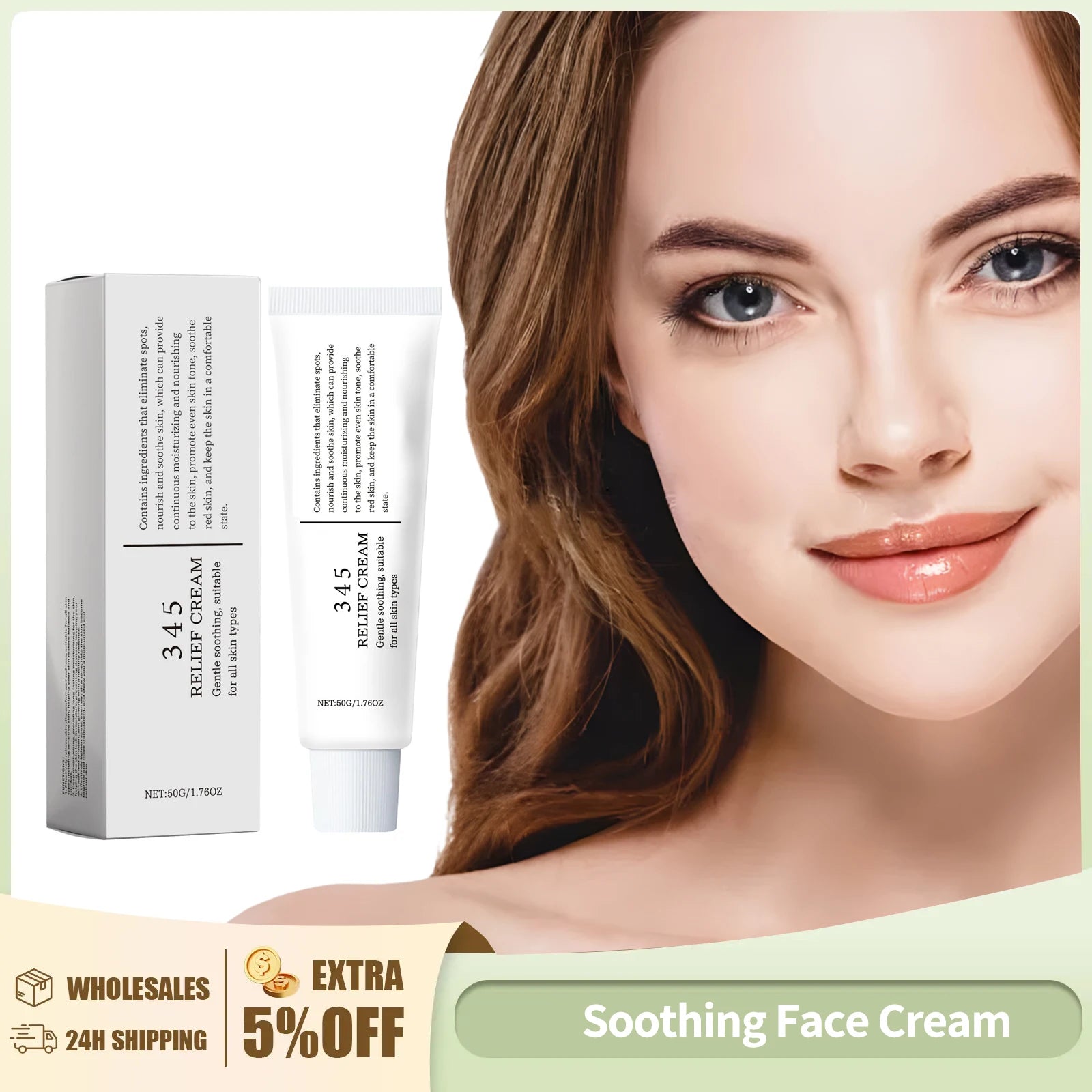 Soothing Relief Cream – Redness Relief & Brightening 50g
