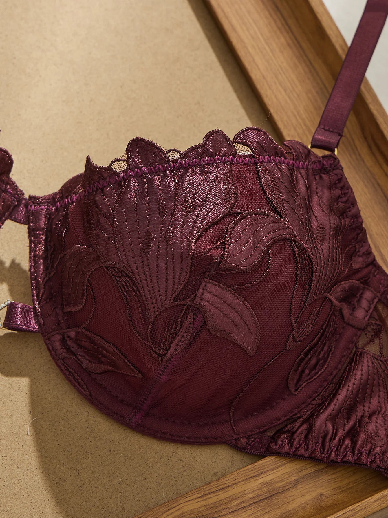 Double-Layer Comfort Bralette – Color Block