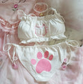 Wire-Free Lace Bra & Panty Set – Soft Sleepwear