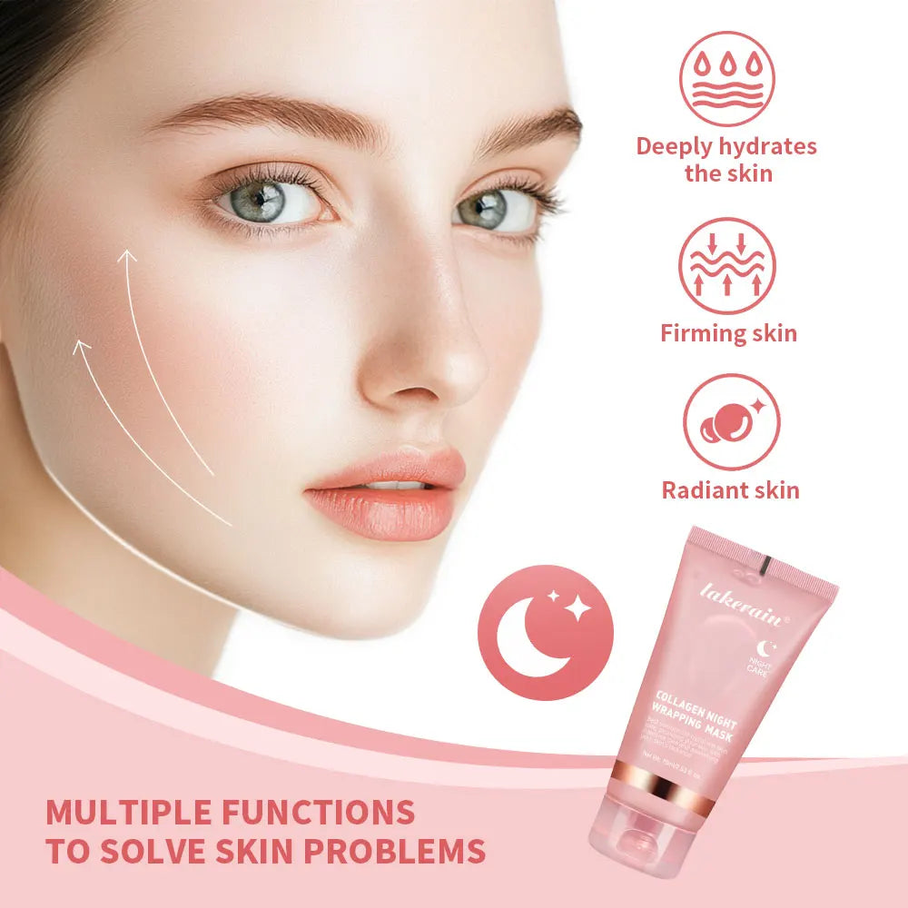 Collagen Peel-Off Face Mask – Anti-Wrinkle Overnight Treatment