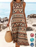 Bohemian floral sundress with pockets