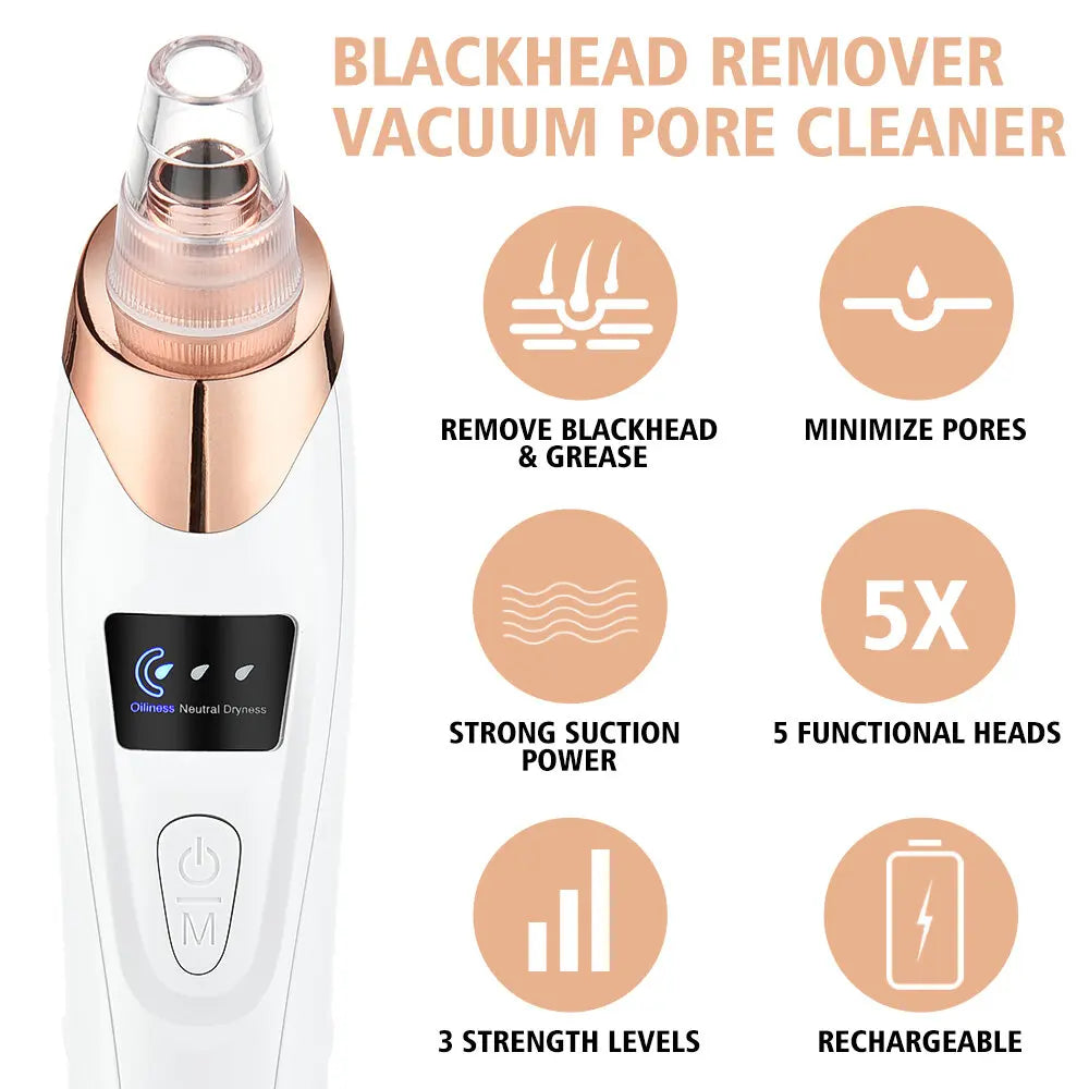 Electric Blackhead Remover – Pore Cleaner & Extractor