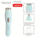 USB Charging Three in One Shaver, Women's Home Multifunctional Underarm Hair Removal Device, Eyebrow Trimmer, Nose Hair Remover