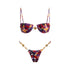 3 Piece Bikini Set mid-waist design