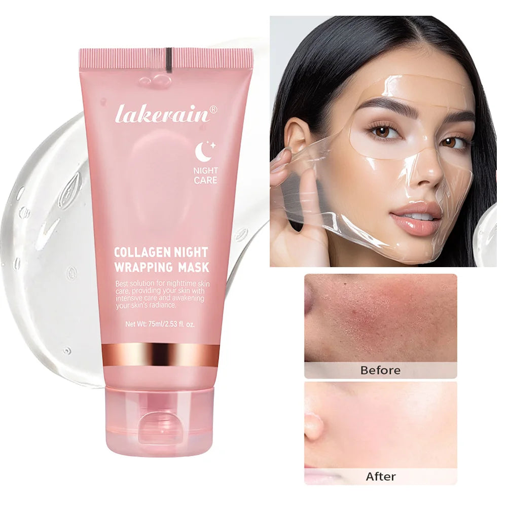 Collagen Peel-Off Face Mask – Anti-Wrinkle Overnight Treatment