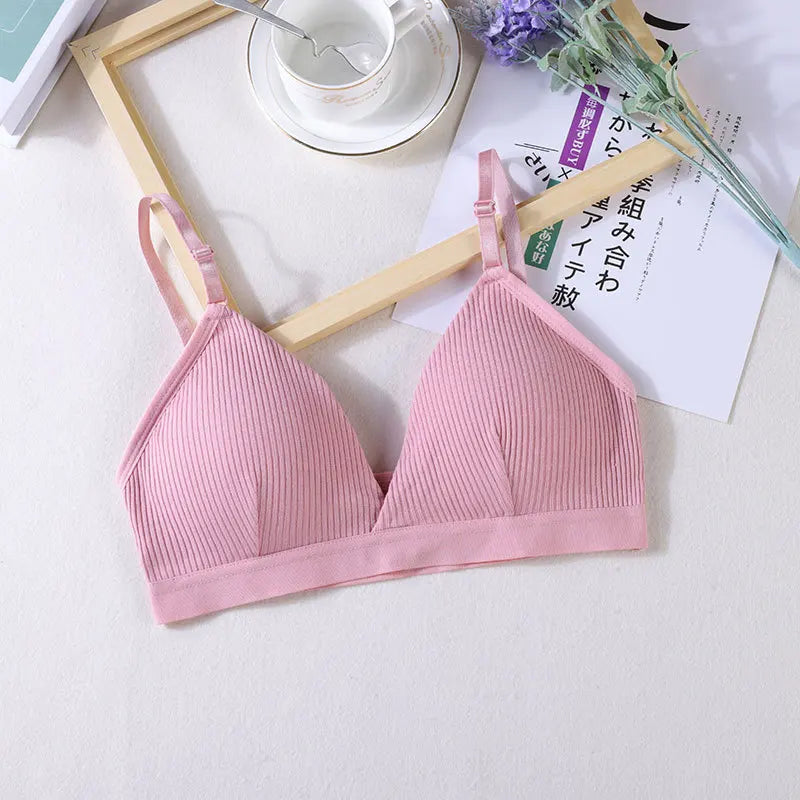 Sleeveless Sports Bra – Adjustable Strap Crop Top