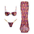 3 Piece Bikini Set mid-waist design