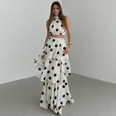 Polka Dot Dress Set polka dot pattern