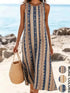Bohemian Floral Sundress floral print