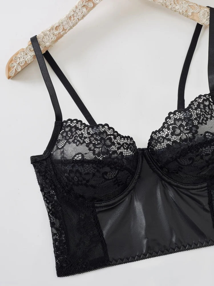 French Lace Bra & Panty Set – Breathable Mesh