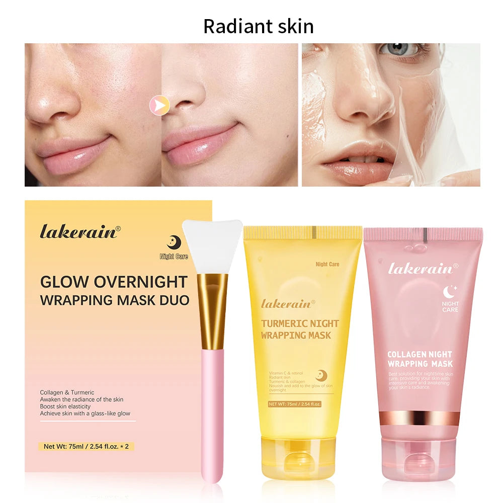 Collagen Peel-Off Face Mask – Anti-Wrinkle Overnight Treatment