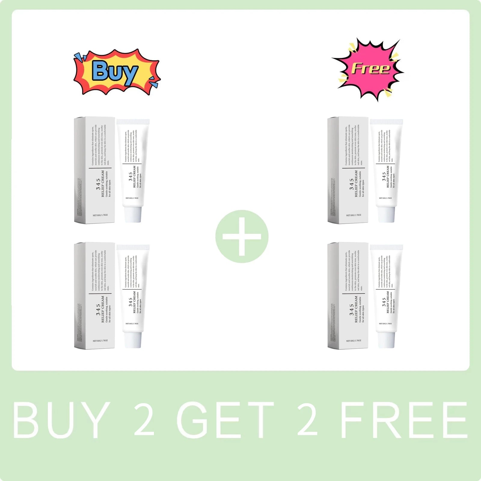 Soothing Relief Cream – Redness Relief & Brightening 50g