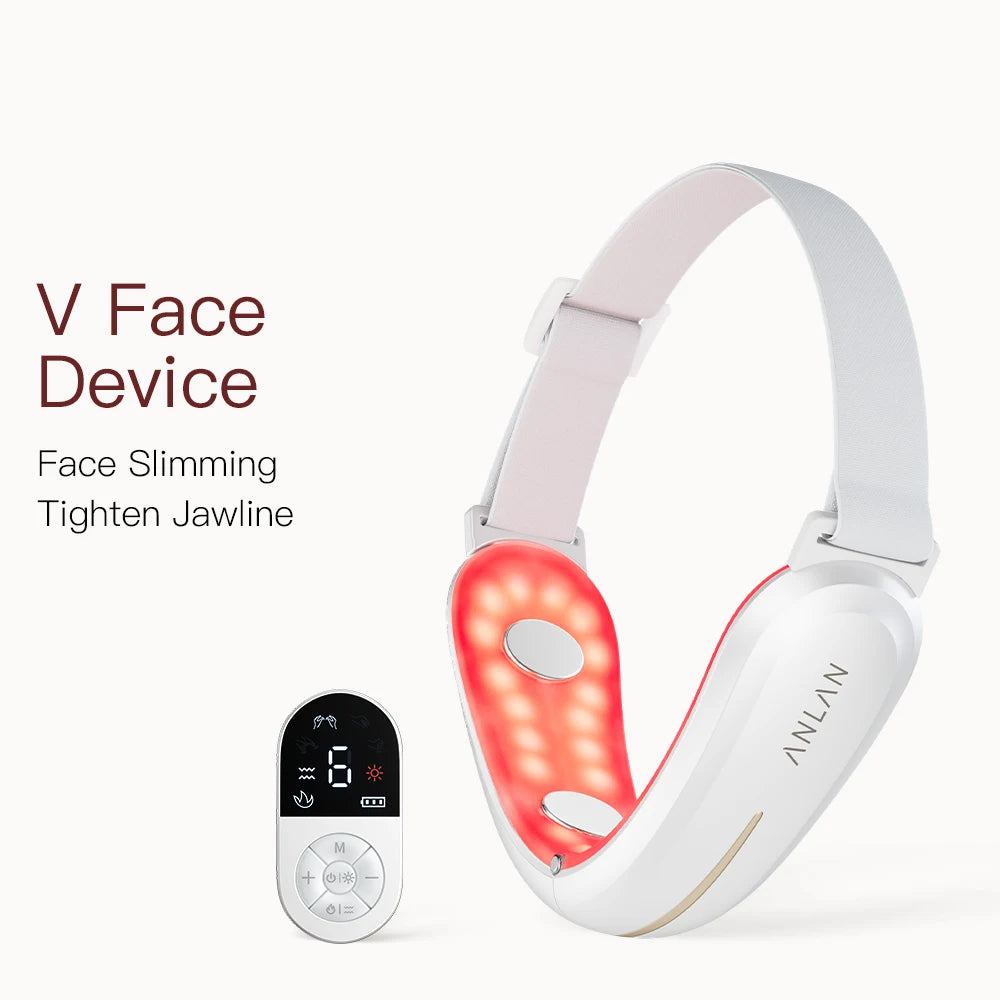 V-Face Lifting Microcurrent Beauty Device – Red/Blue Light