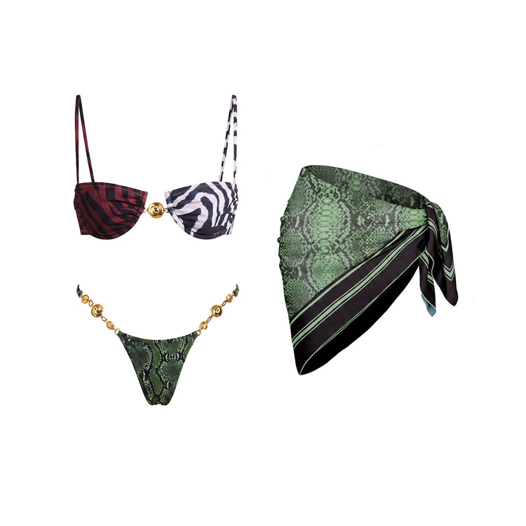 3 Piece Bikini Set summer style