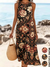 Bohemian Floral Sundress floral print