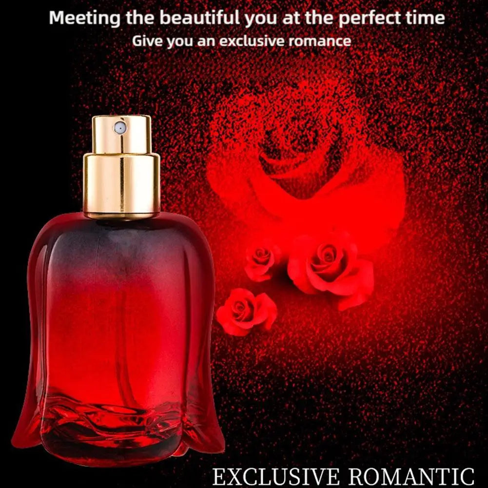 Midnight Rose Pheromone Fragrance For Women Long-Lasting Elegant Floral Scent Body Spray Natural Fresh Flora Note Charming Mist