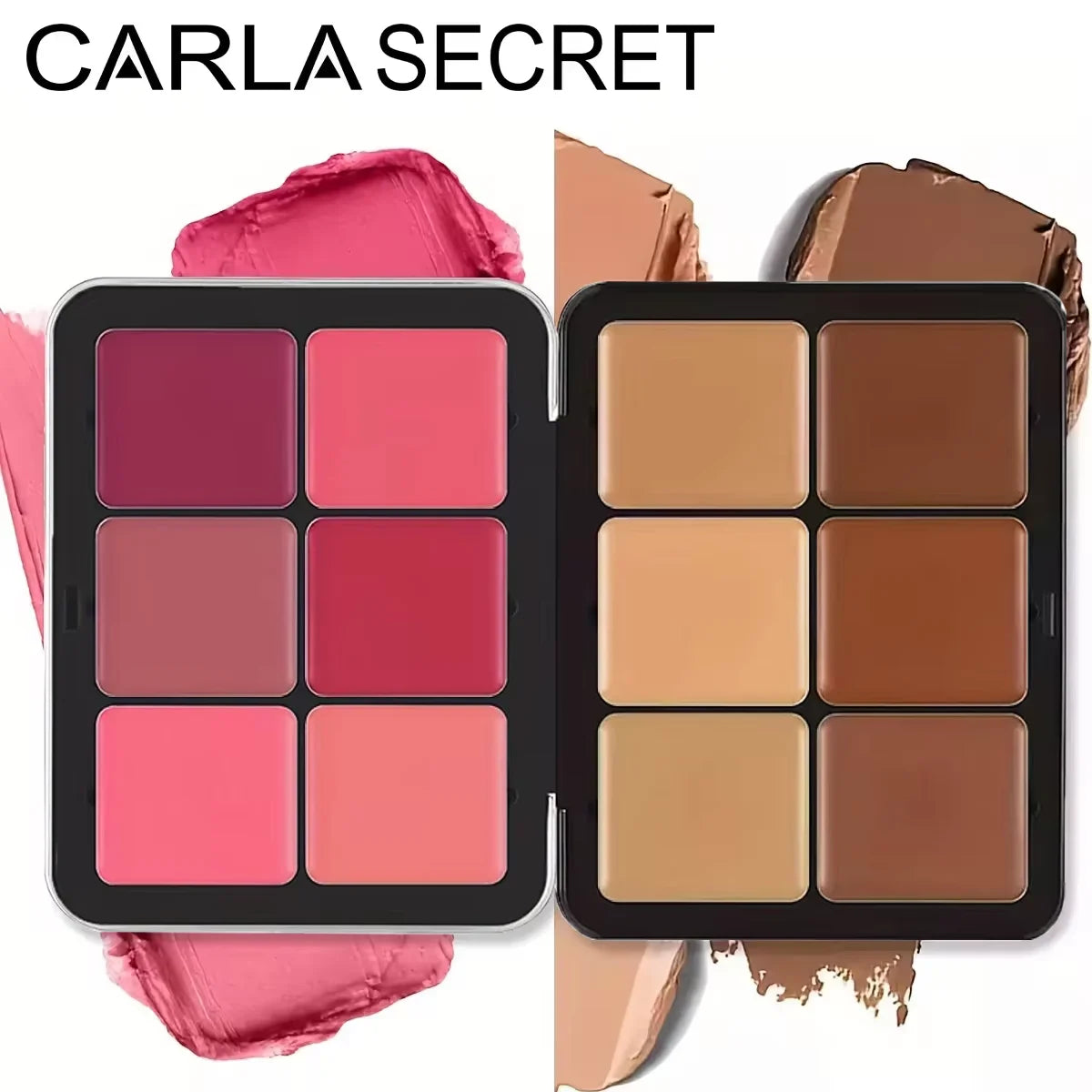 12-Color Concealer & Blush Contour Palette
