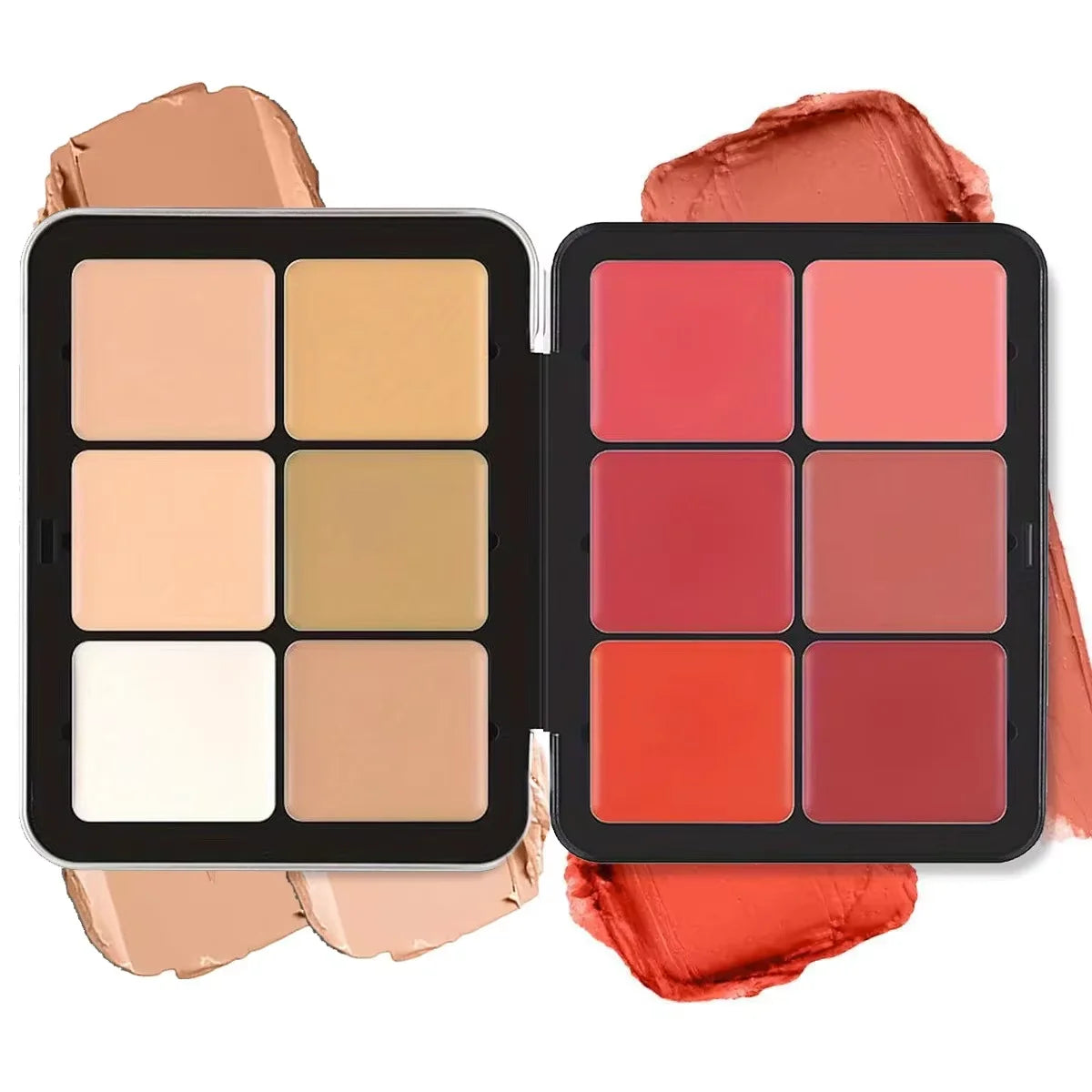 12-Color Concealer & Blush Contour Palette