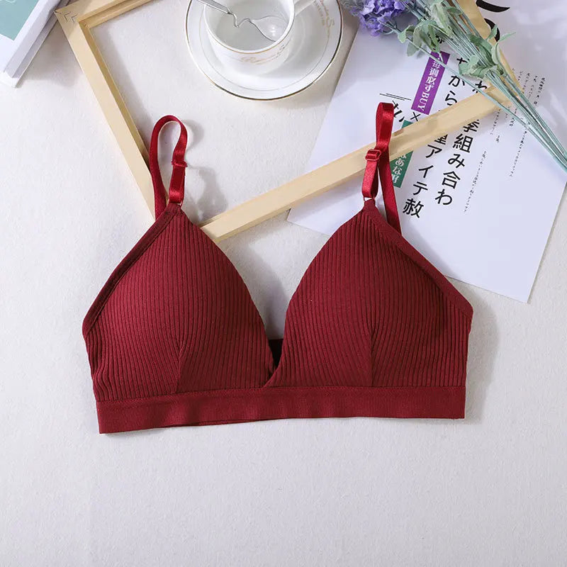 Sleeveless Sports Bra – Adjustable Strap Crop Top
