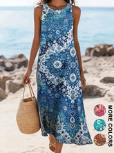Bohemian Floral Sundress floral print