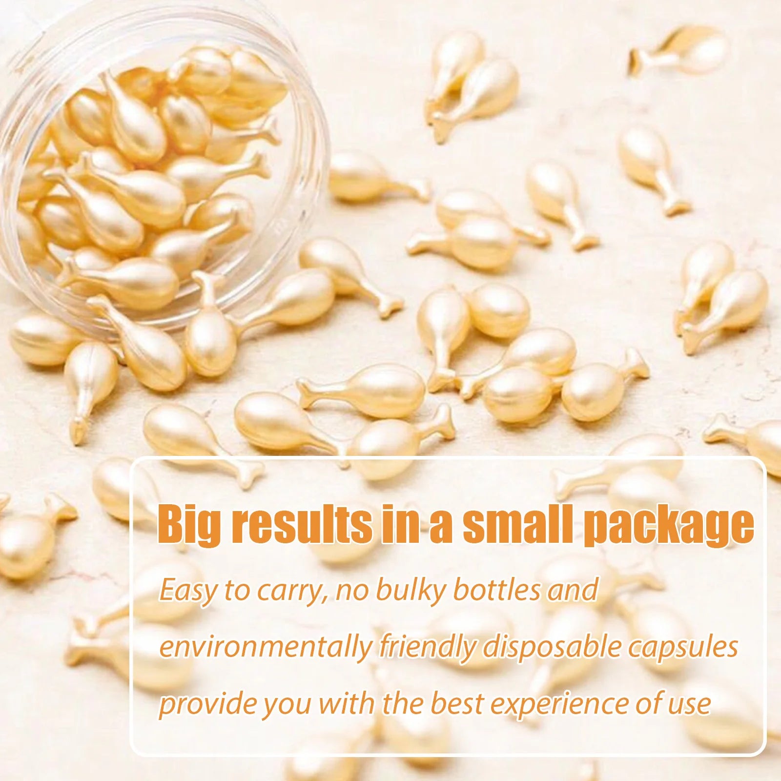 50-Piece Collagen Face Care Capsules – Hyaluronic Acid Essence