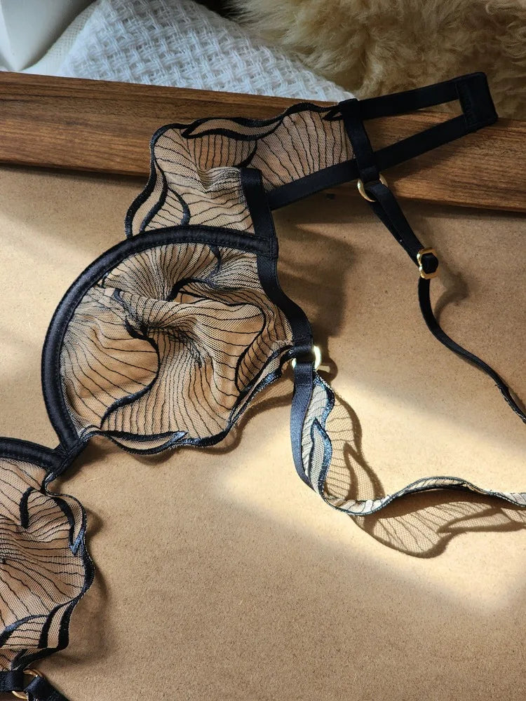 YUQI Comfort Minimizer Bra for Large Bust, Ultra Thin Unlined Wireless Bra, Lift & Shape, Adjustable Support for Everyday Wear