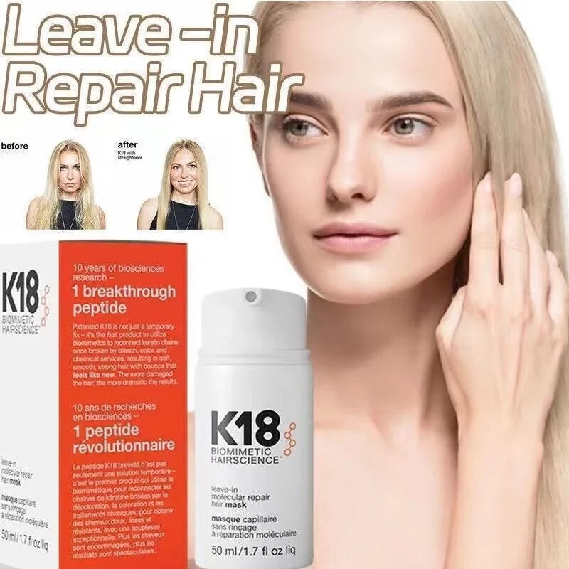 Leave-In Molecular Repair Hair Mask – Keratin Treatment