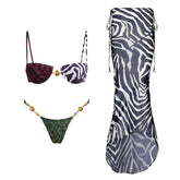 3 Piece Bikini Set summer style