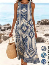 Bohemian floral sundress floral print