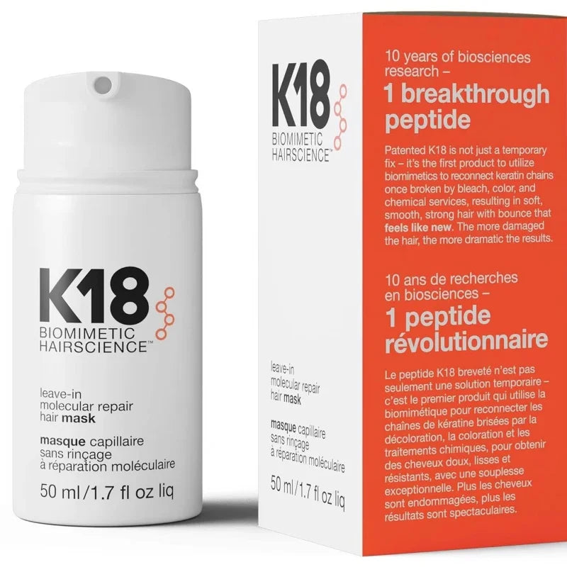 Leave-In Molecular Repair Hair Mask – Keratin Treatment