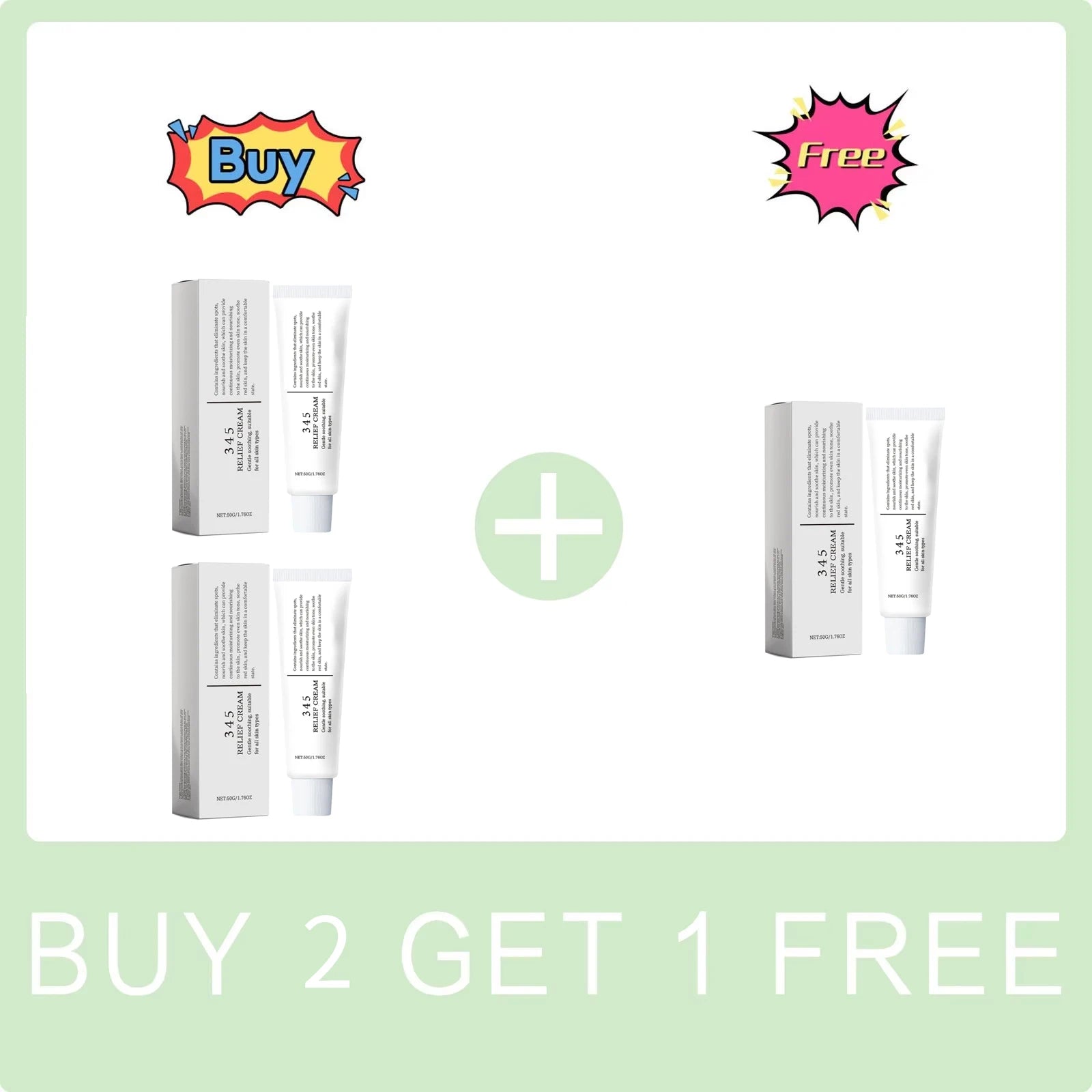 Soothing Relief Cream – Redness Relief & Brightening 50g