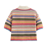 Striped Knit Set colorful design