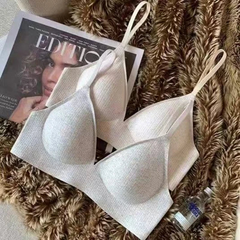 Adjustable Support Gathering Bra – Beautiful Back Design