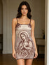 See Through Mini Dress art print